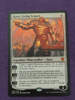 Karn, Living Legacy NM MYTHIC Dominaria United [DMU] MTG - Image 1