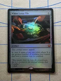 MTG White Lotus Tile Foil Avatar: The Last Airbender 0262 - Image 1
