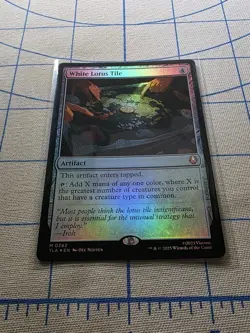 MTG White Lotus Tile Foil Avatar: The Last Airbender 0262 - Image 2