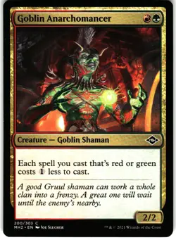 Modern Horizons 2 #200 Goblin Anarchomancer - Image 1