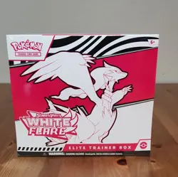 Pokemon TCG Scarlet & Violet: White Flare Elite Trainer Box 1 Box - Image 1