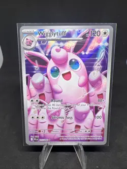 Wigglytuff 105/094 Illustration Rare Phantasmal Flames Pokemon Near Mint - Image 1