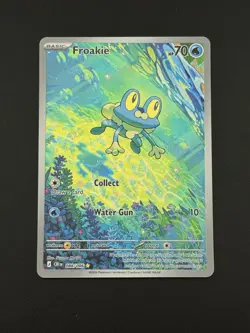 Pokemon TCG: Chaos Rising - Froakie (088/086) Illustration Rare Full Art Holo NM - Image 1