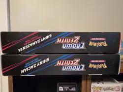 2x - Crown Zenith Shiny Zamazenta & Zacian Premium Figure Collection Box Pokemon - Image 5