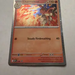 Charmeleon MEP 079 - NM Pokemon Mega Evolution Chaos Rising Holo Promo - Image 3