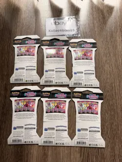 Fusion Strike Sealed Sleeved Pokemon Booster Packs - 6 Total Packs - Image 2