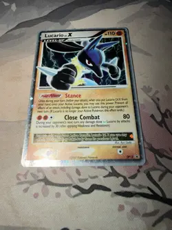 Pokemon TCG Lucario LV X Promo Holo Pokemon Promos Holo Promo Promo - Image 1
