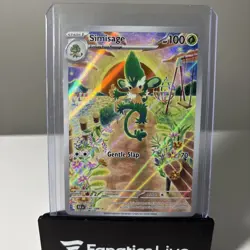Simisage 090/086 Sv: Black Bolt Holo Illustration Rare Pokemon TCG - Image 1