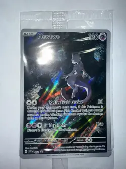 Mewtwo SVP 052 Pokemon TCG Black Star Promo Scarlet & Violet 151 Promo *SEALED* - Image 1