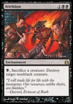 Attrition - Light Play MTG Commander - Image 1