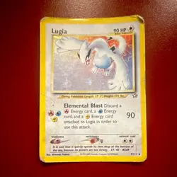 The Pokemon Company Lugia 9/111 Neo Genesis Holo Rare Unlimited English 90HP - Image 1