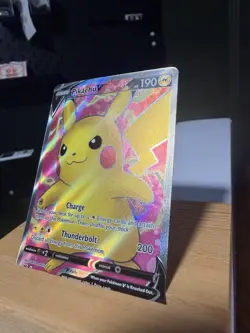 Pikachu V 170/185 Ultra Rare Vivid Voltage Pokemon Near Mint - Image 1