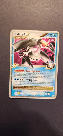 Pokemon Company Palkia G LV.X 125/127 Platinum Ultra Rare Holo HP120 EN - Image 1