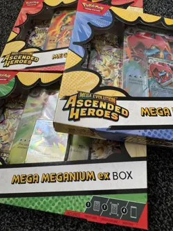 Pokemon TCG: Mega Evolution Ascended Heroes Mega ex Boxes (Set Of 3) SEALED ✅ - Image 3
