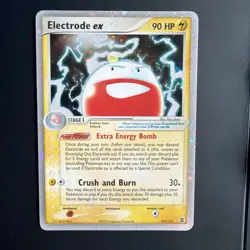 Electrode Ex Holo 107/112 FireRed & LeafGreen 🔥 LP 🔥 Pokemon TCG ⭐ - Image 1