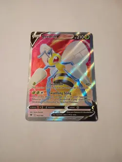 TCG Pokemon Astral Radiance 160/189 - Beedrill V - Ultra Rare - NM - Full Art - Image 1