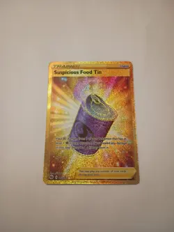 Suspicious Food Tin 080/073 Champions Path Gold Secret Rare Pokemon - Image 1