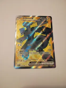 Pokemon TCG Zekrom ex - Black Bolt - 158/086 - Ultra Rare - Image 1