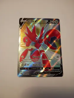 Scizor V 183/189 Darkness Ablaze Holo Full Art Ultra Rare NM Pokemon TCG - Image 1