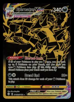 Eternatus VMAX SV122/SV122 Secret Rare Shining Fates Shiny Vault Pokemon NM - Image 1