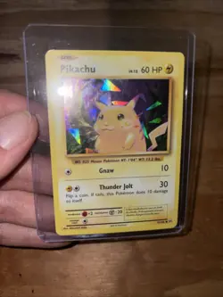 Pokemon Pikachu #35/108 Evolutions Cracked Ice Holo Rare Promo LP - Image 1