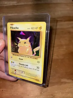 Pokemon Pikachu #35/108 Evolutions Cracked Ice Holo Rare Promo LP - Image 2