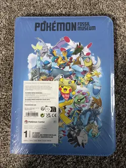 New Pokemon Fossil Museum: Pokemon TCG Zip Binder In Hand Fast Ship - Image 1