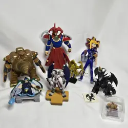 Yu-Gi-Oh Lot Of 9 Assorted Figures Older & Modern Summoned Skull Small & Large - Image 2