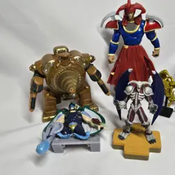 Yu-Gi-Oh Lot Of 9 Assorted Figures Older & Modern Summoned Skull Small & Large - Image 3