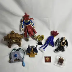 Yu-Gi-Oh Lot Of 9 Assorted Figures Older & Modern Summoned Skull Small & Large - Image 5