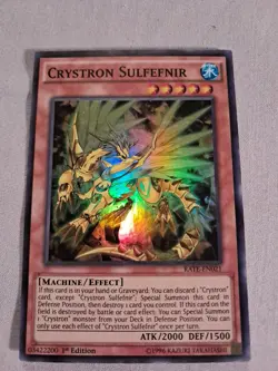 Crystron Sulfefnir RATE-EN021 Raging Tempest 1st Edition - Image 1