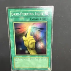 Yu-Gi-Oh! TCG Dark-Piercing Light Spell MP1-015 McDonald's Promo SR Foil EN - Image 1