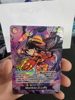 One Piece CCG ST26-005 Monkey.D.Luffy SP English Near Mint - Image 2