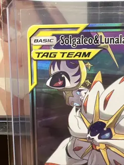 Solgaleo & Lunala GX 75/236 Cosmic Eclipse Ultra Rare Holo Pokemon Card NM - Image 2