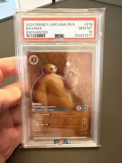 Disney Lorcana - Baymax - Personal Healthcare Companion Enchanted - PSA 10 💎🔥 - Image 1