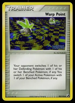 Pokemon Card - Warp Point Unseen Forces 93/115 Reverse Holo Stamped - Image 1