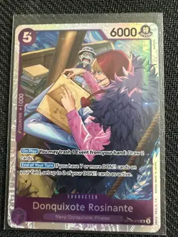 OP10-072 Donquixote Rosinante SR One Piece TCG English Card - Image 1