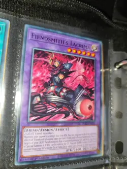 ugioh INFO-EN035 Fiendsmith's Lacrima : Common Card : 1st Edition YuGiOh TCG - Image 1