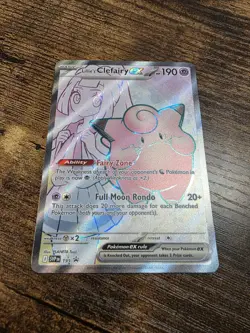 Lillie's Clefairy ex 195 Sv: Scarlet & Violet Promo Cards Holo - Image 2
