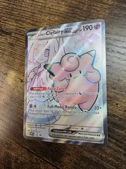 Lillie's Clefairy ex 195 Sv: Scarlet & Violet Promo Cards Holo - Image 4