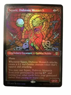 MTG DMU: Squee, Dubious Monarch (Legendary Creature) Showcase Foil 291 - Image 1