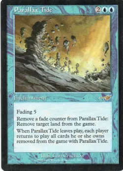 MTG: Nemesis: Parallax Tide: Lightly Played Condition - Image 1
