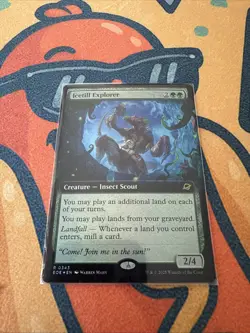 MTG - Icetill Explorer - Extended Art Rare #343 - Edge of Eternities FOIL - Image 1