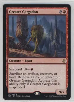 Magic the Gathering Greater Gargadon Time Spiral Remastered x1 MTG - Image 1