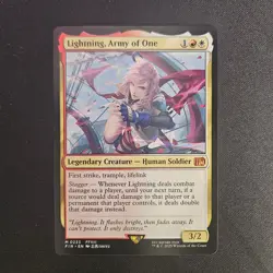 Lightning, Army of One - NM - Final Fantasy - MTG - Image 1