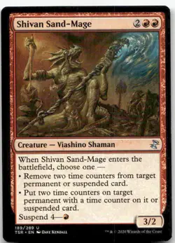 Shivan Sand-Mage, Time Spiral: Remastered #189 MTG - Image 1