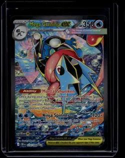 Pokemon TCG Mega Greninja ex 116/086 Chaos Rising Special Illustration NM - Image 1