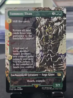 Summon: Titan (Borderless) Final Fantasy Regular - Image 1