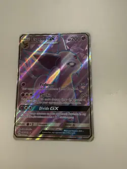 Pokemon Espeon GX Full Art Ultra Rare 140/149 SM Base Set Holo 200HP - Image 1