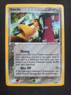 Mawile - 9/100 - Holo - Crystal Guardians *MP* Moderate Play TCG POKEMON - Image 1